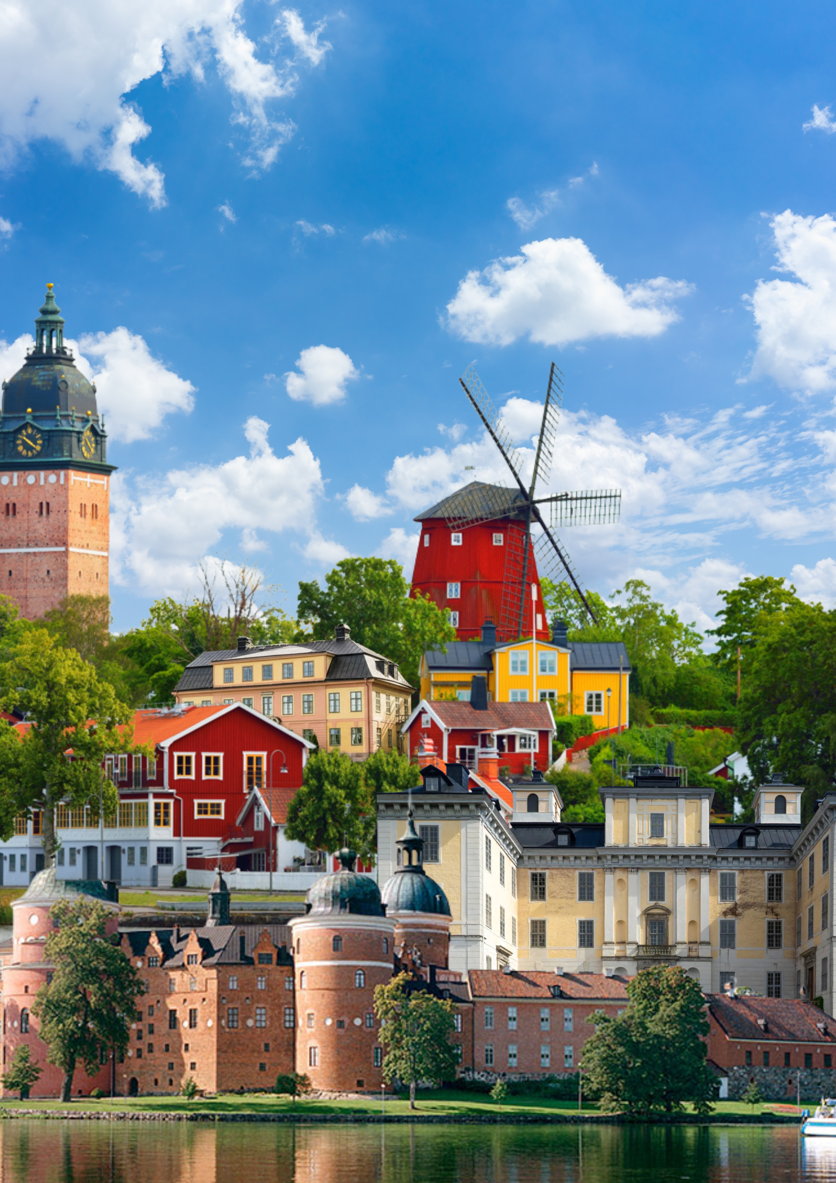 Vy över Strängnäs